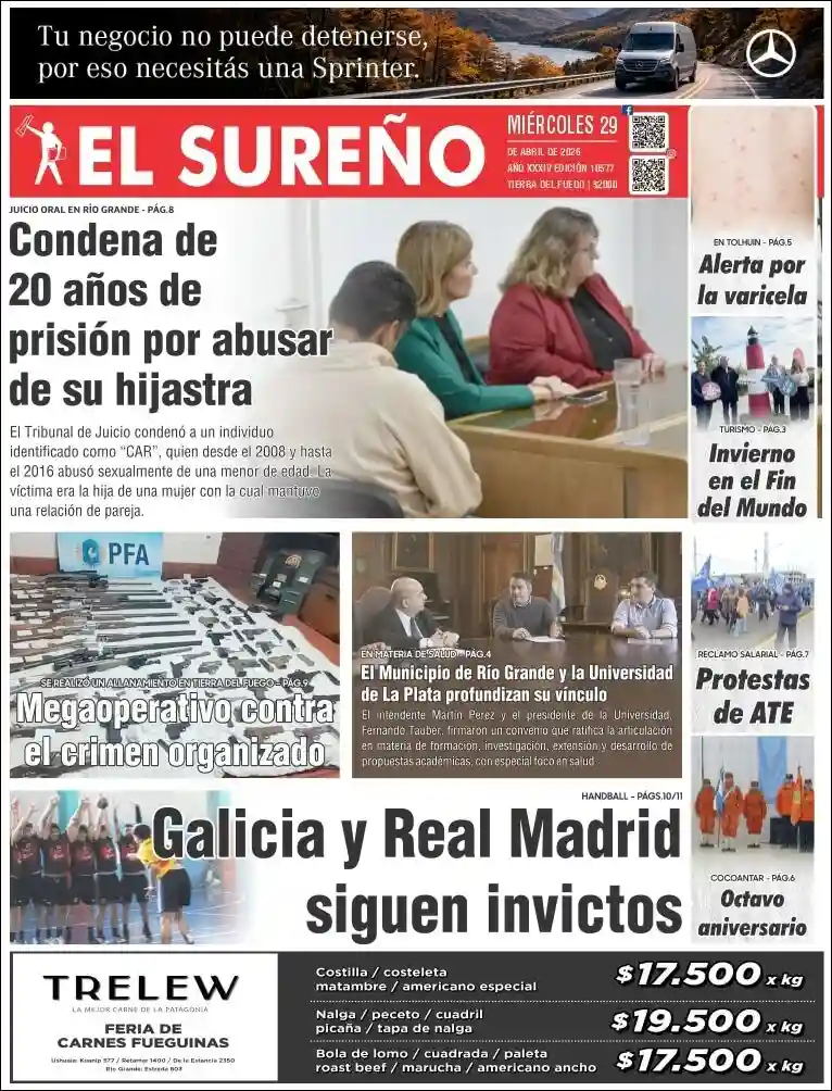 Evolucion Streaming | FM PUPULAR CUENCA - Tapa del diario El Sureño